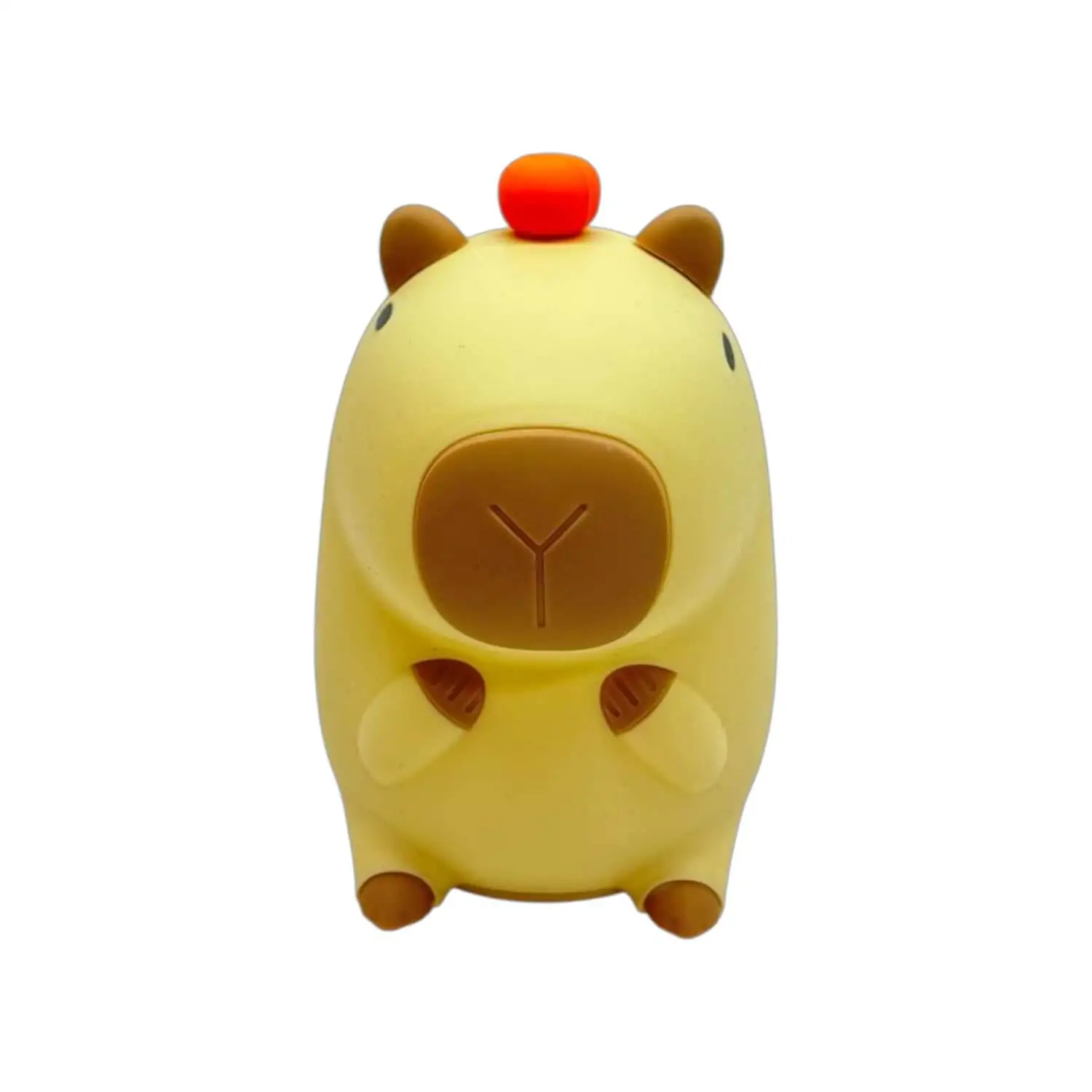 Lampa de veghe din silicon Capybara Rata Panda Para Iepuras 11 x 10.5 x 13.5 cm modele si culori diferite [13]