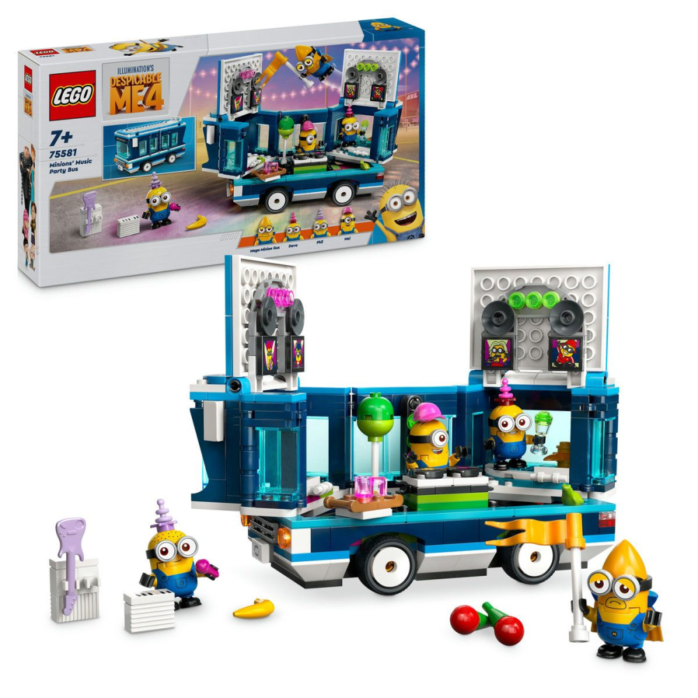 LEGO DESPICABLE ME4 AUTOBUZUL DE PETRECERE AL MINIONILOR 75581 [4]