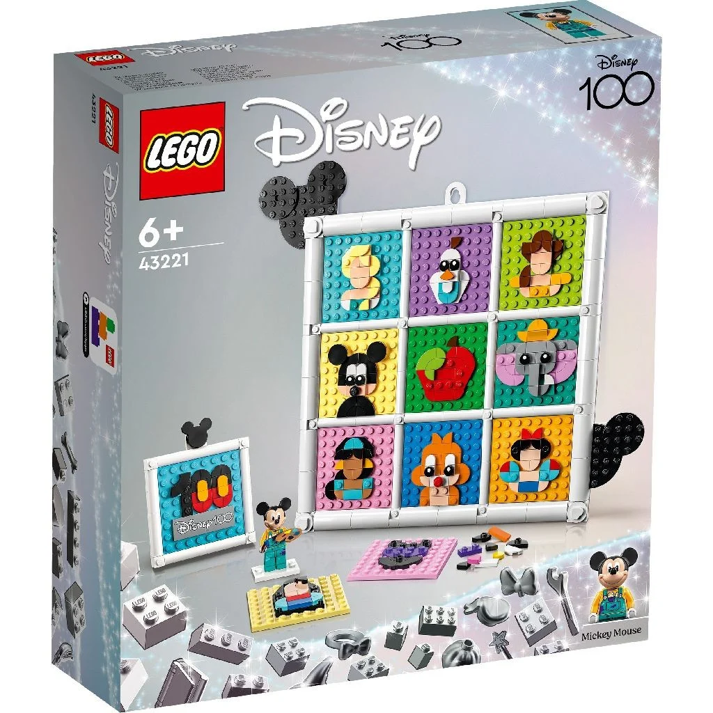 LEGO Disney 100 de ani de figuri emblematice de animatie 1022 piese [3]