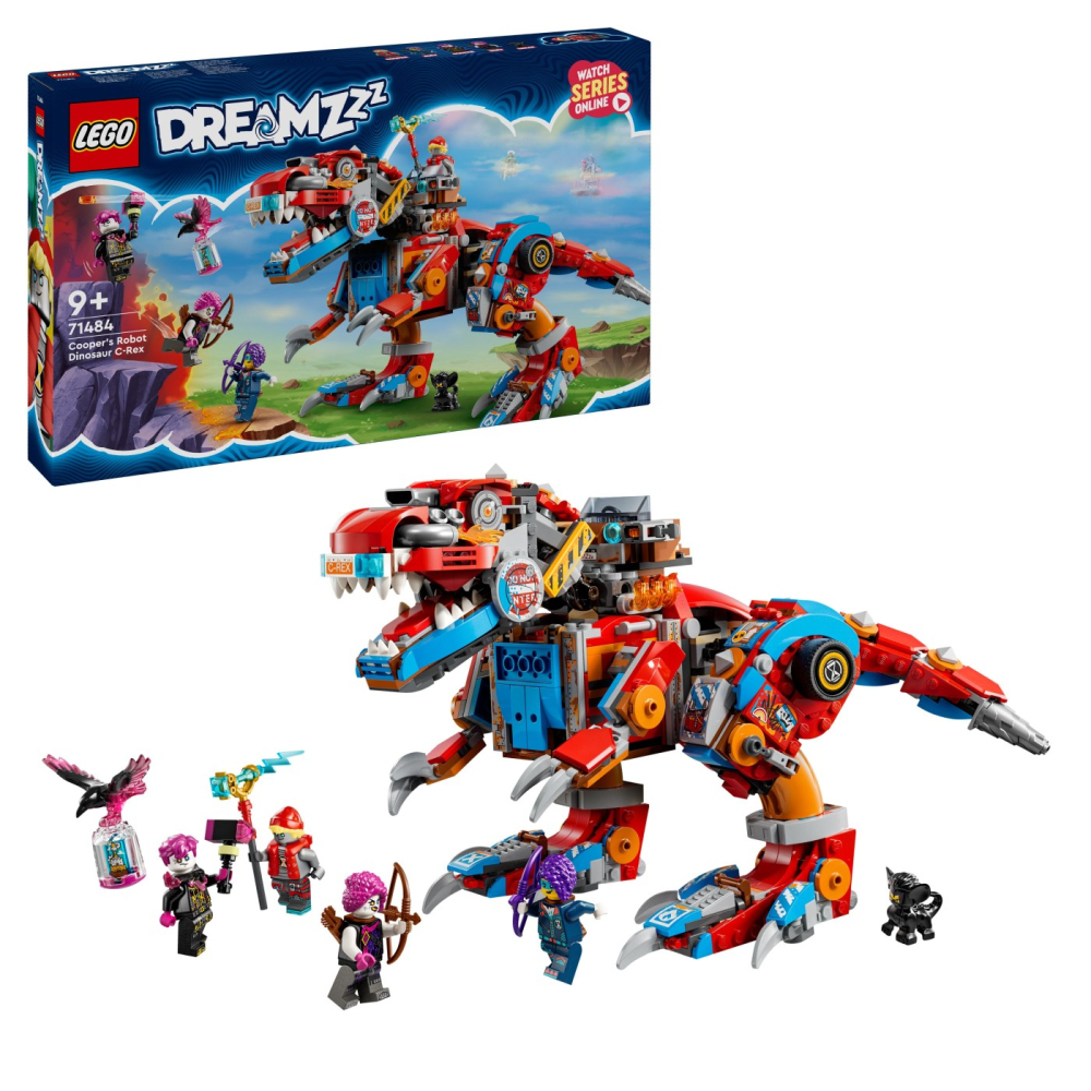 LEGO DREAMZZZ DINOZAURUL ROBOT C REX AL LUI COOPER 71484 [4]