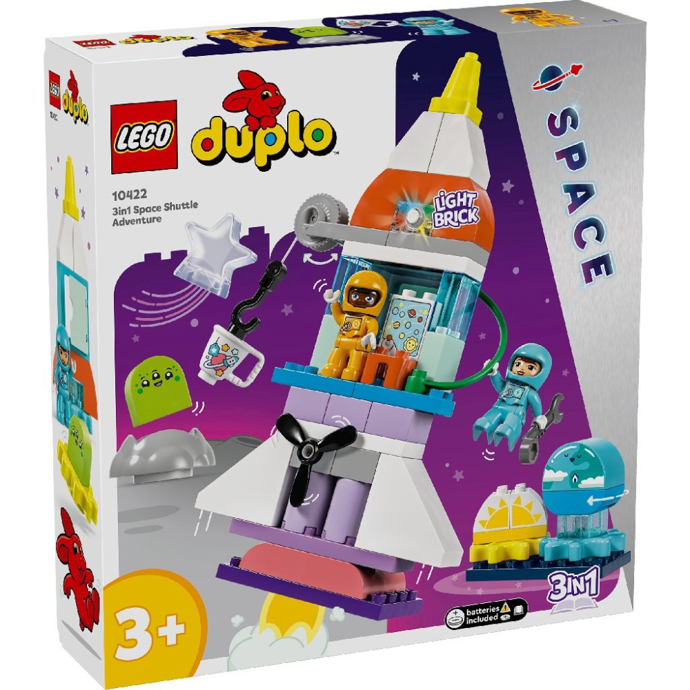 LEGO DUPLO AVENTURA CU NAVETA SPATIALA​ 3 IN 1 10422 [1]