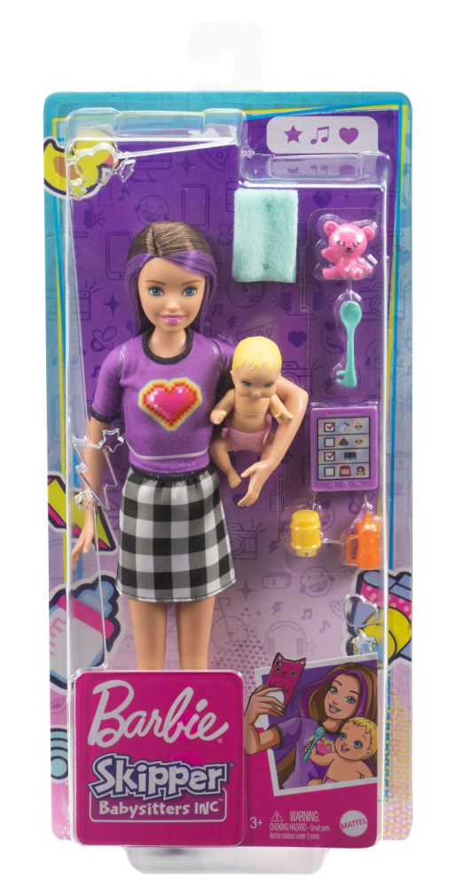 BARBIE PAPUSA SKIPPER FIRST JOBS BABYSITTER PAPUSA SATENA [1]