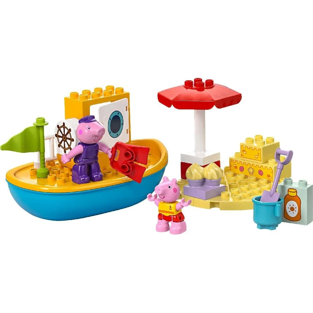 LEGO DUPLO Excursia cu barca a purcelusei Peppa 23 piese [2]