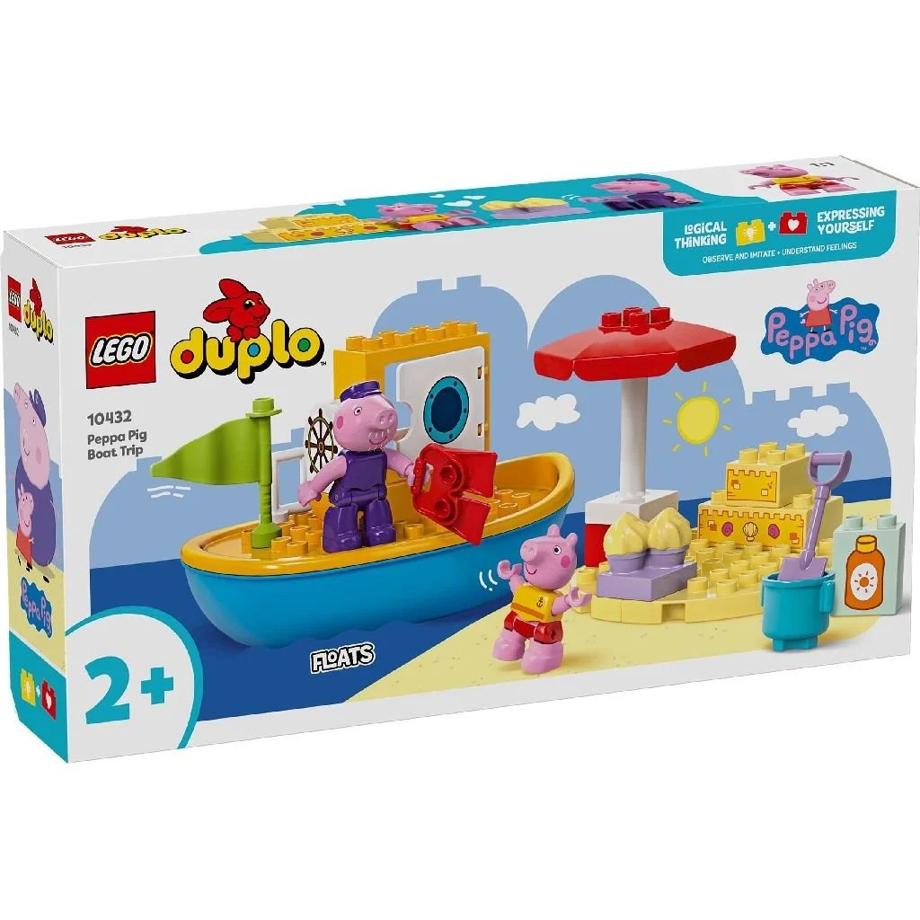 LEGO DUPLO Excursia cu barca a purcelusei Peppa 23 piese [3]