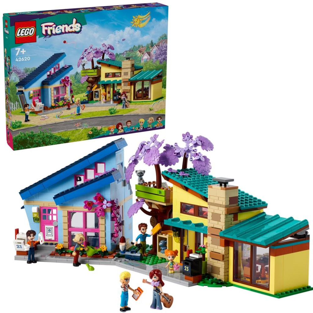 LEGO FRIENDS CASELE FAMILIALE ALE LUI OLLY SI PAISLEY 42620 [5]