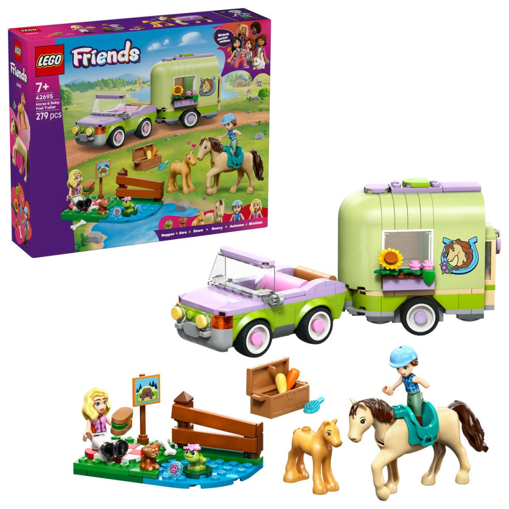 LEGO FRIENDS REMORCA PENTRU CAL SI MANZ 42695 [8]