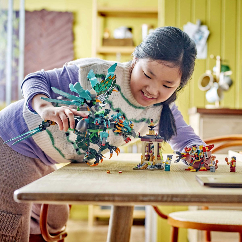 LEGO MONKIE KID BESTIA CU NOUA CAPETE 80056 [6]