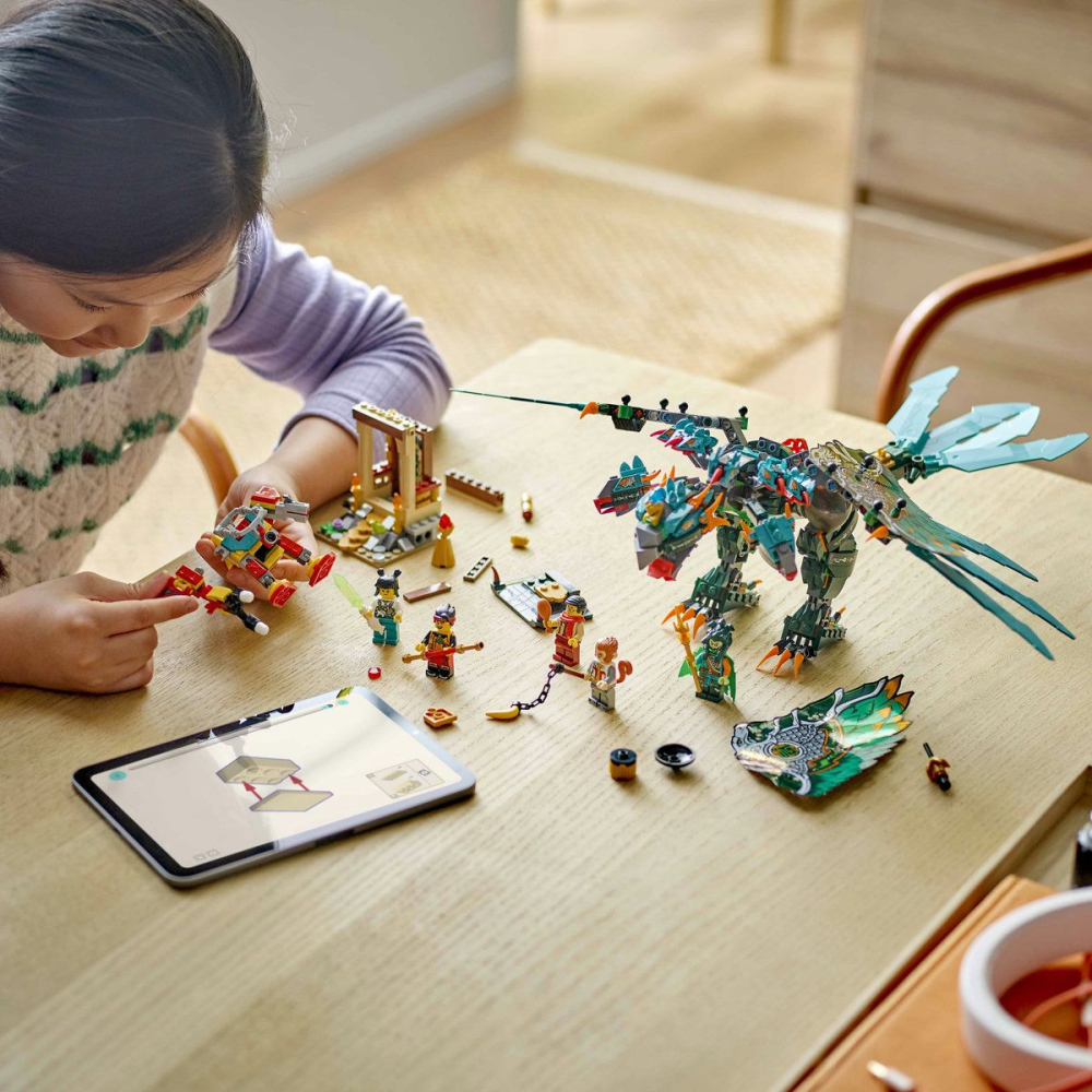 LEGO MONKIE KID BESTIA CU NOUA CAPETE 80056 [5]