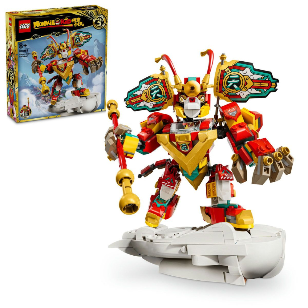 LEGO MONKIE KID MINIROBOTUL LUI MONKIE KID 80051 [2]