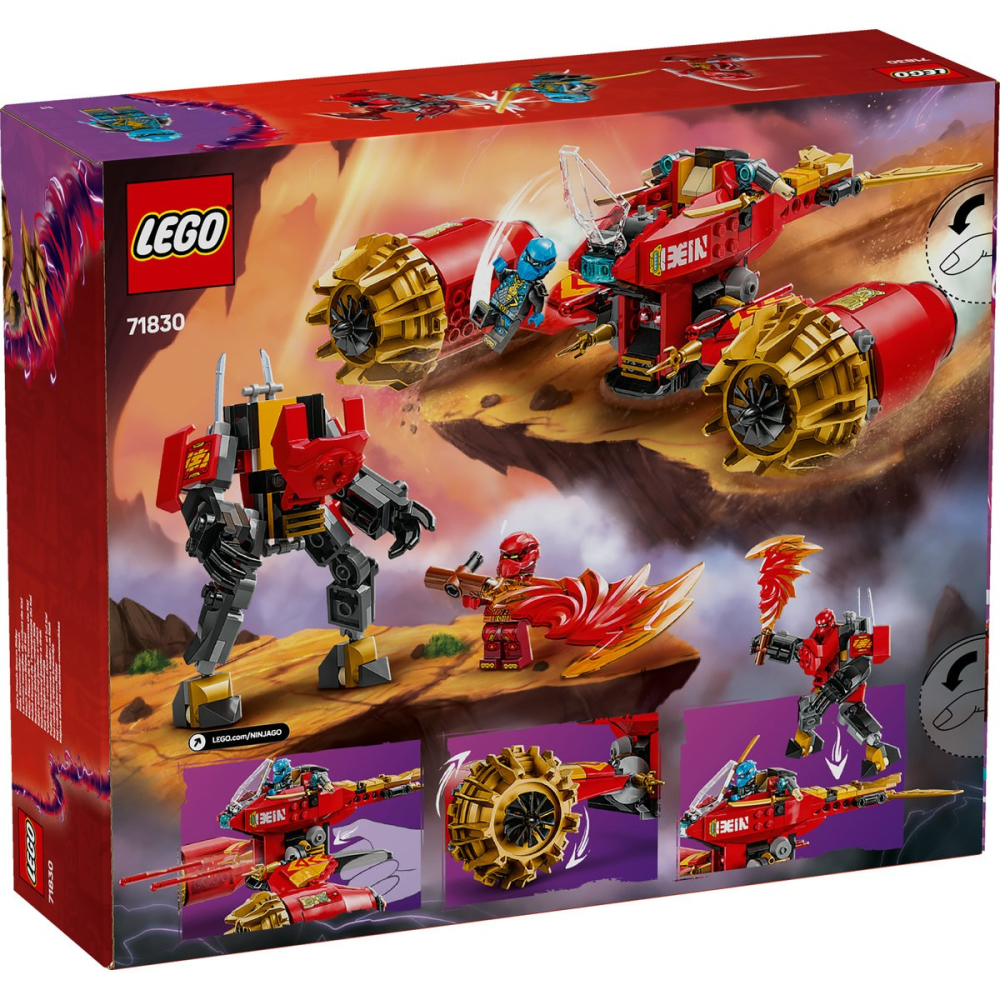 LEGO NINJAGO VEHICULUL-ROBOT ZBURATOR AL LUI KAI 71830 [8]