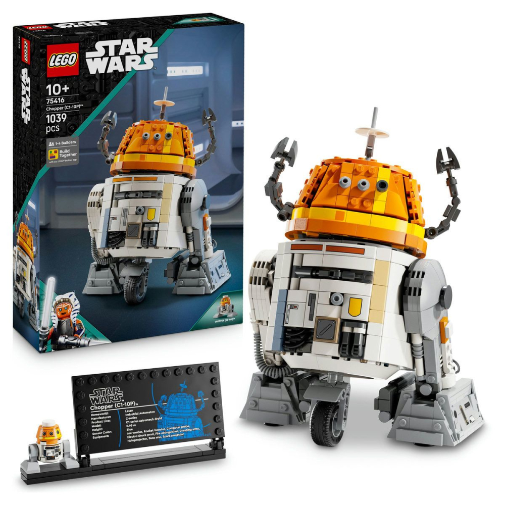 LEGO STAR WARS DROID ASTROMECH CHOPPER C1-10P 75416 [8]