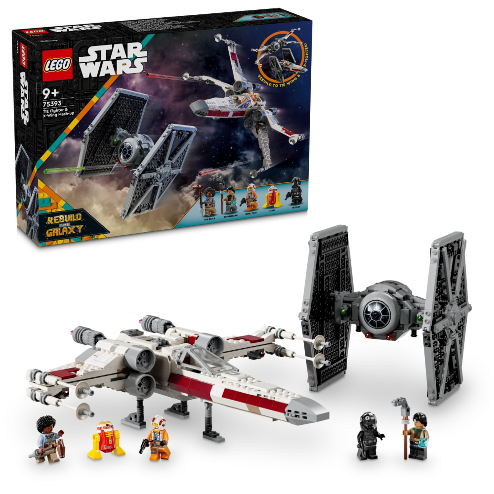 LEGO STAR WARS HIBRID TIE FIGHTER SI X-WING 75393 [8]