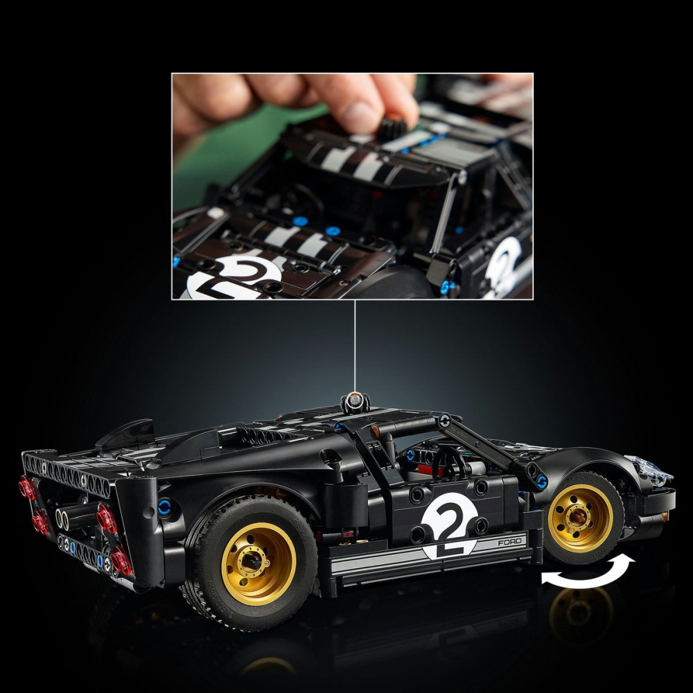 LEGO TECHNIC MASINA DE CURSE 1966 FORD GT40 MKII 42223 [7]