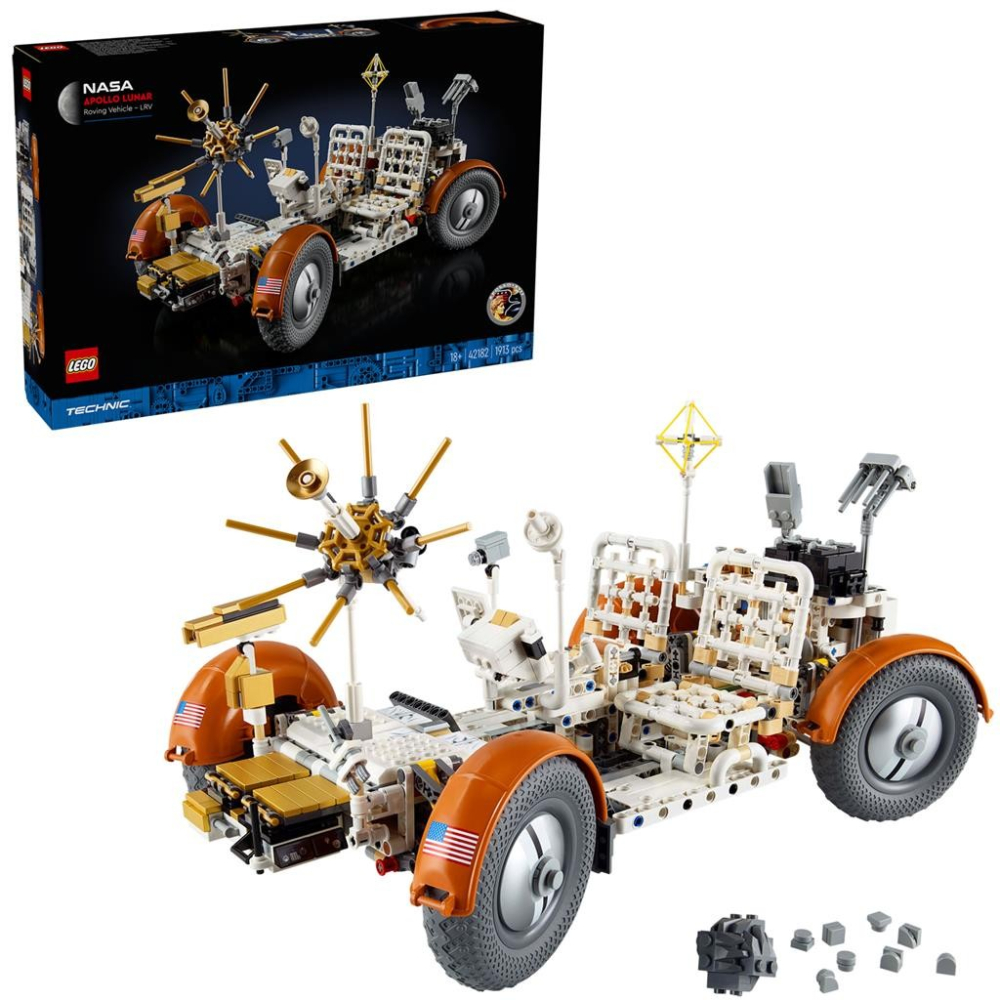 LEGO TECHNIC ROVERUL SELENAR DIN MISIUNILE NASA APOLLO 42182 [6]