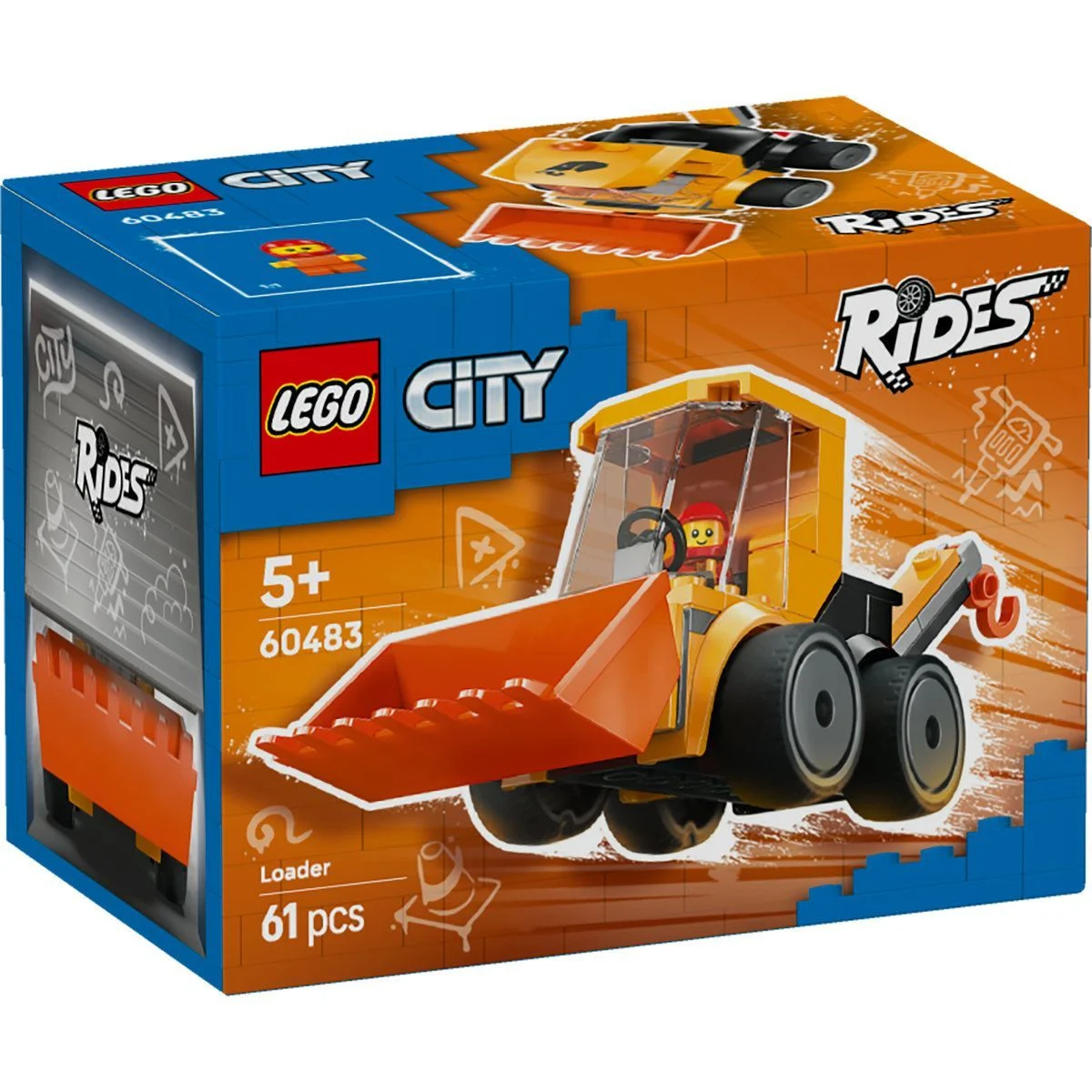 LEGO City Vehicule Incarcator de constructii 61 piese [2]