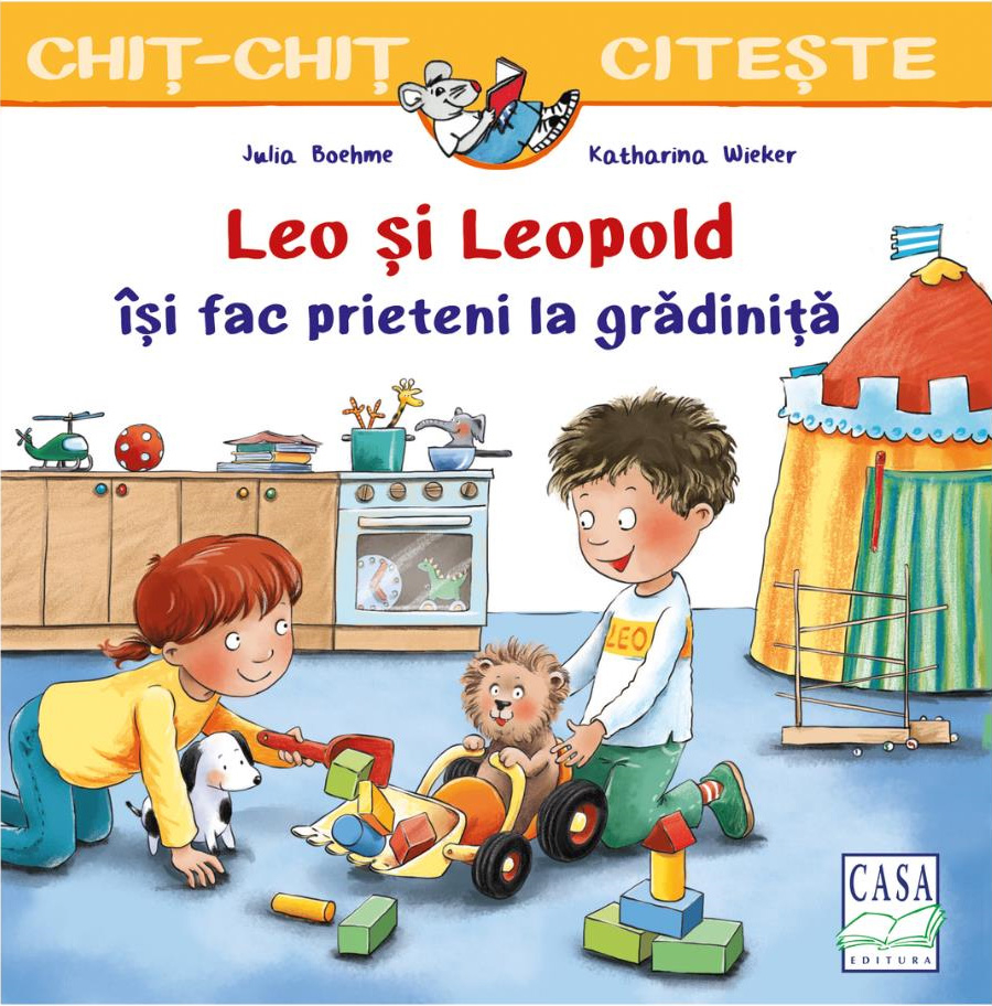 Leo si Leopold isi fac prieteni la gradinita - Julia Boehme [1]