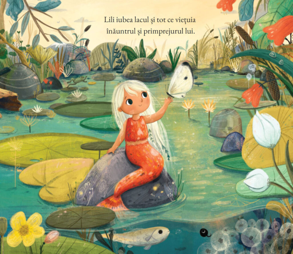 Lili mica sirena din lac - Lucy Fleming [3]