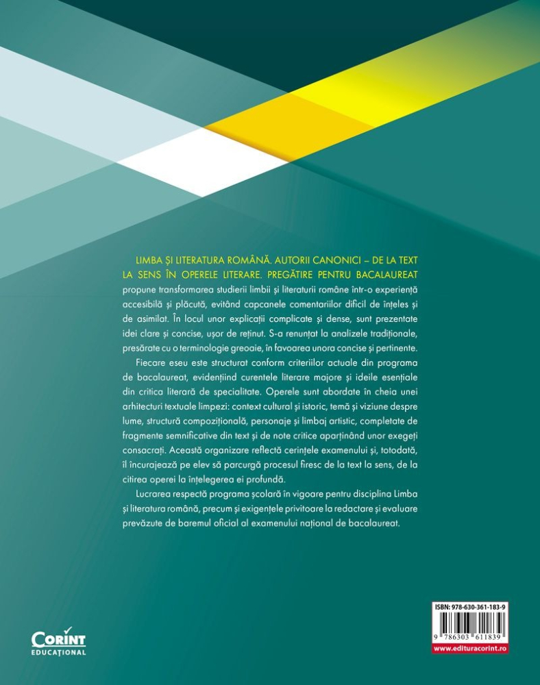 Limba si Literatura Romana pregatire Bacalaureat - Cristina Popa [2]