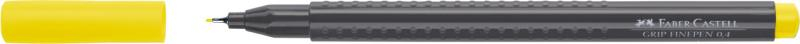 Liner 0.4 mm galben crom grip Faber-Castell [2]