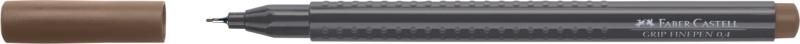 Liner 0.4 mm maro inchis grip Faber-Castell [2]