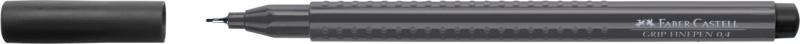 Liner 0.4 mm negru grip Faber-Castell [2]