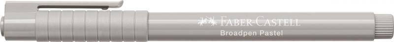Liner Faber-Castell Broadpen 1544 0.8 mm gri pastel [4]