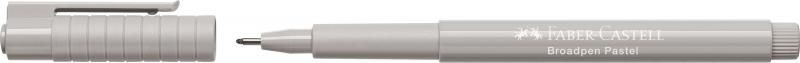 Liner Faber-Castell Broadpen 1544 0.8 mm gri pastel [2]
