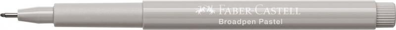 Liner Faber-Castell Broadpen 1544 0.8 mm gri pastel [3]