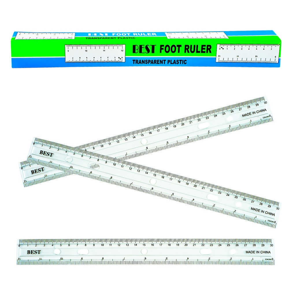 Liniar 30 cm transparent [1]