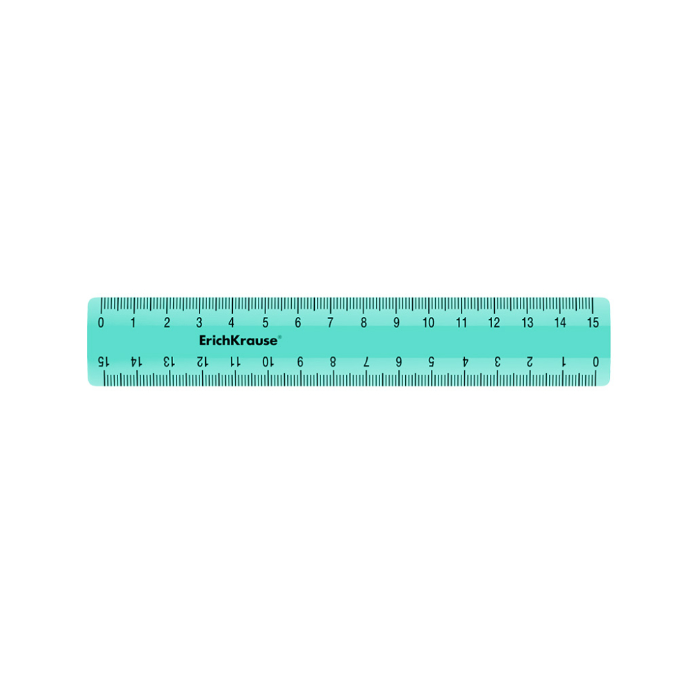 Liniar plastic ErichKrause Pastel 15 cm verde menta [2]