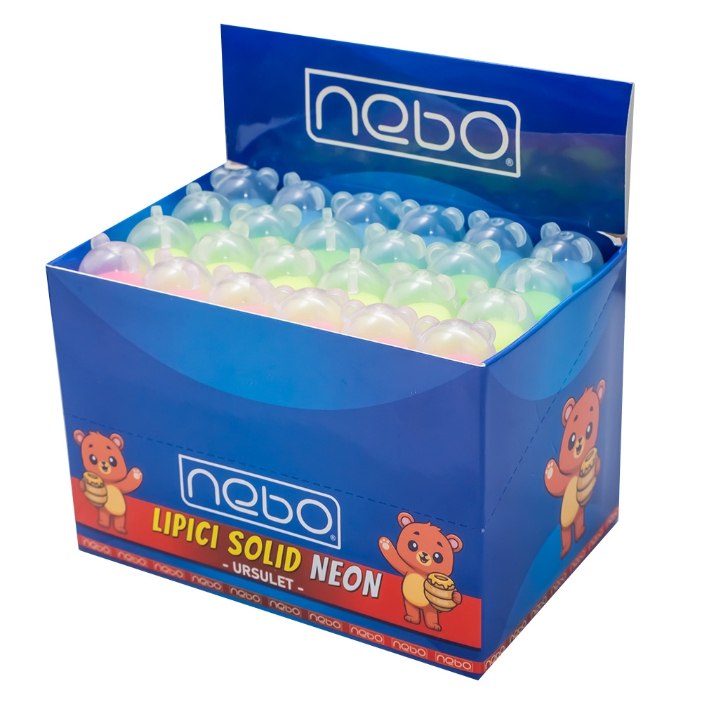 Lipici solid neon 8g ursulet Nebo [3]