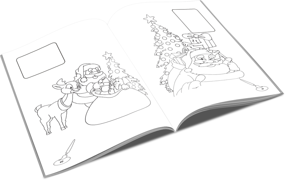 Lipim si coloram – Mos Craciun [2]