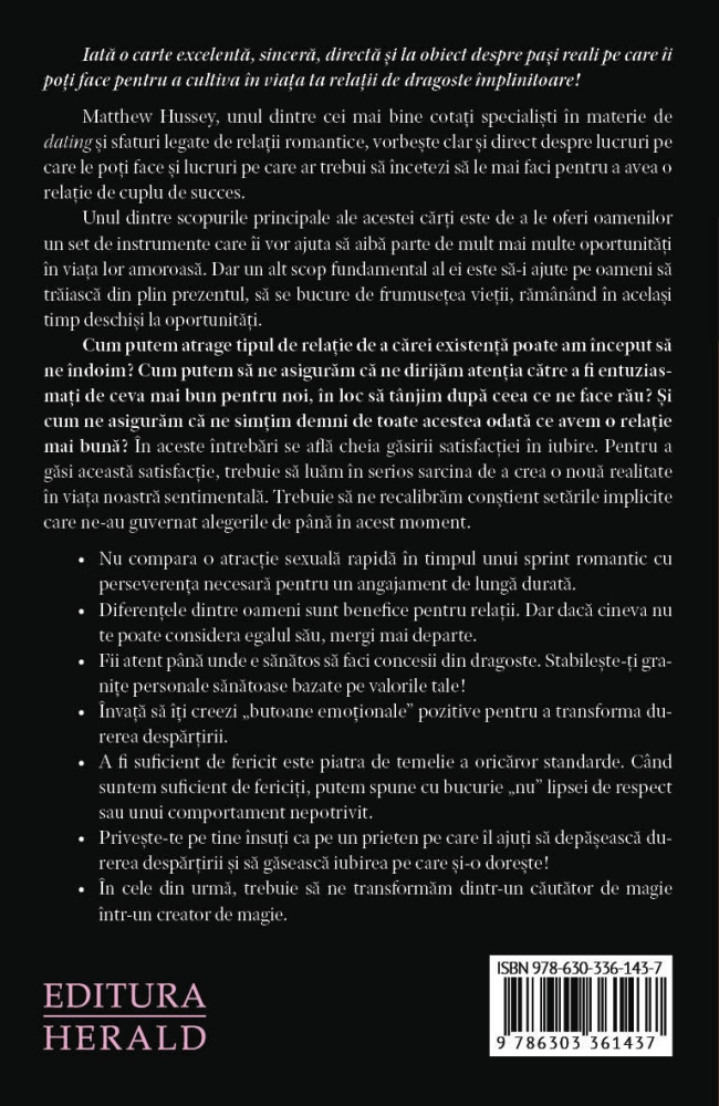 Love Life. De la dating la cum sa gasesti persoana potrivita si sa ai o relatie stabila - Matthew Hussey [2]