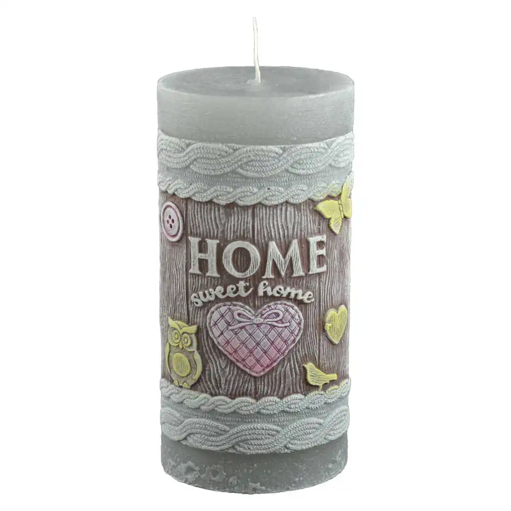 Lumanare cilindrica 7x14 cm Home Sweet Home [2]