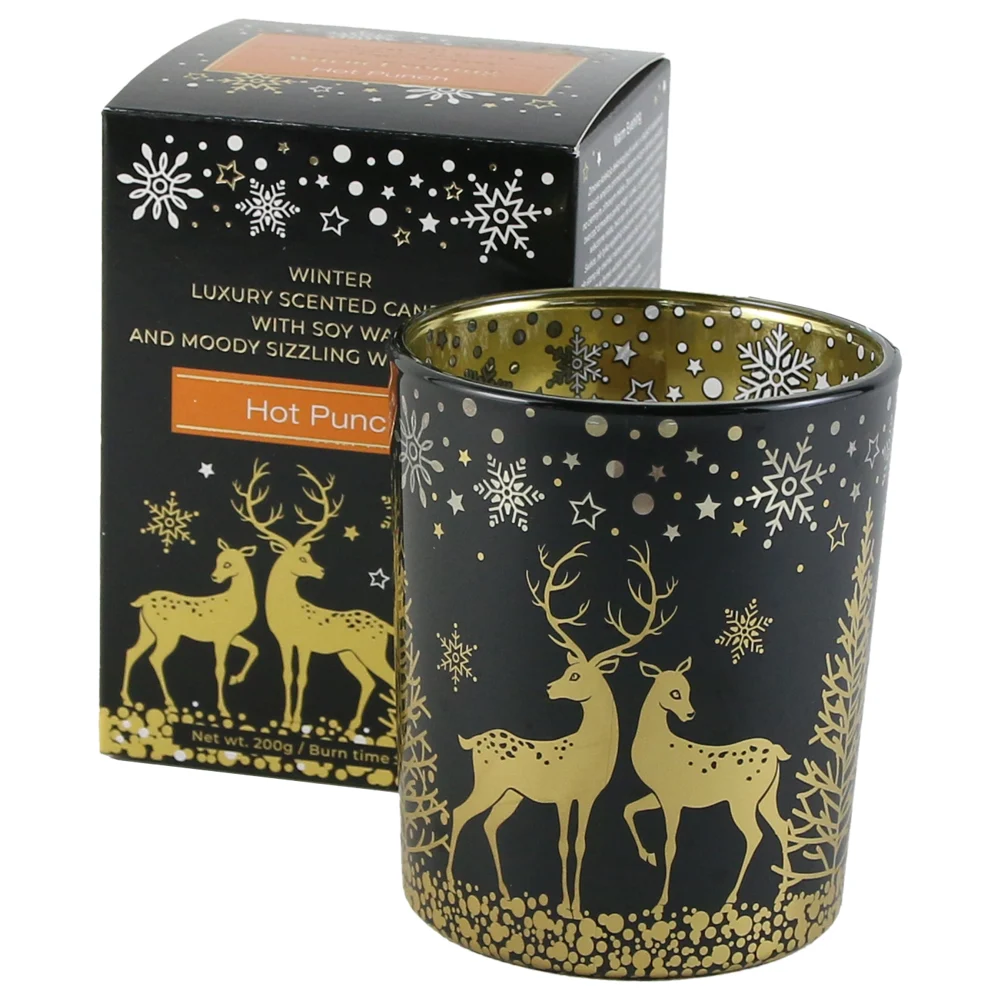 Lumanare de Craciun parfumata in pahar 200gr Warm Evening [1]