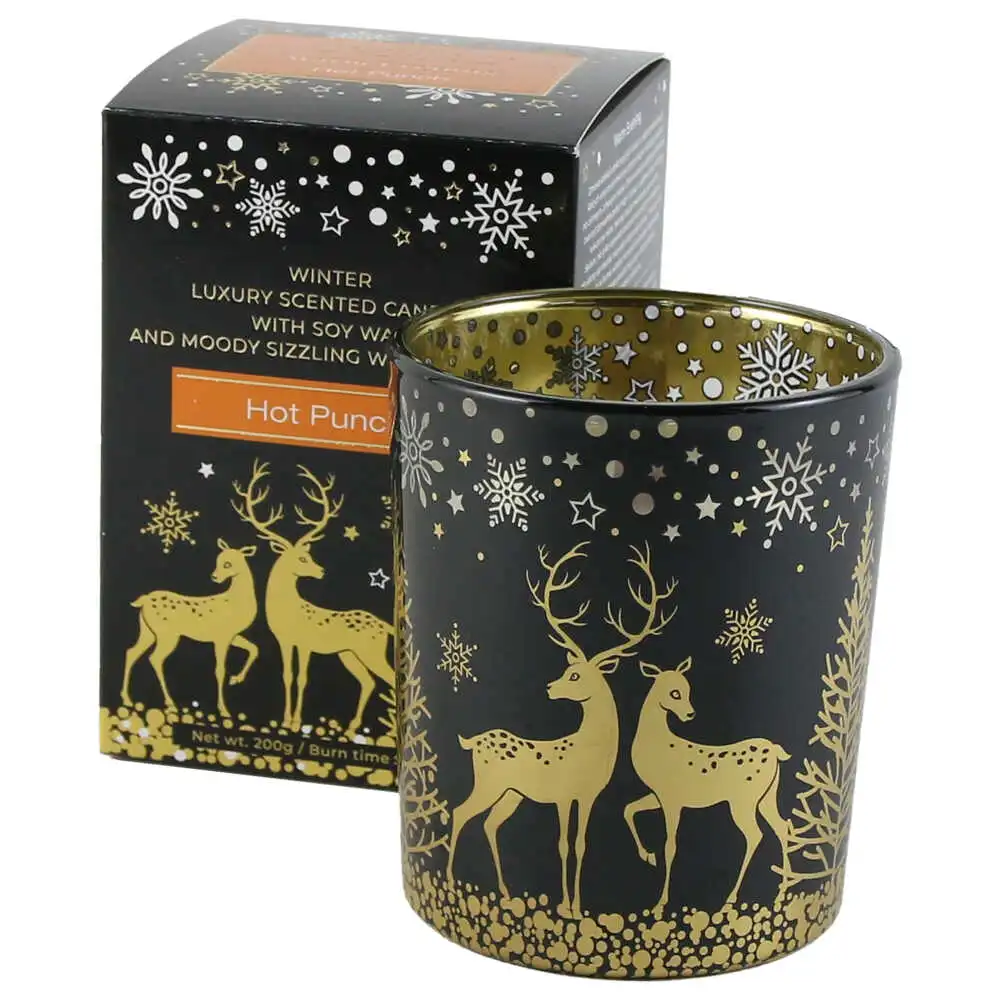 Lumanare de Craciun parfumata in pahar Warm Evening 200 g [3]