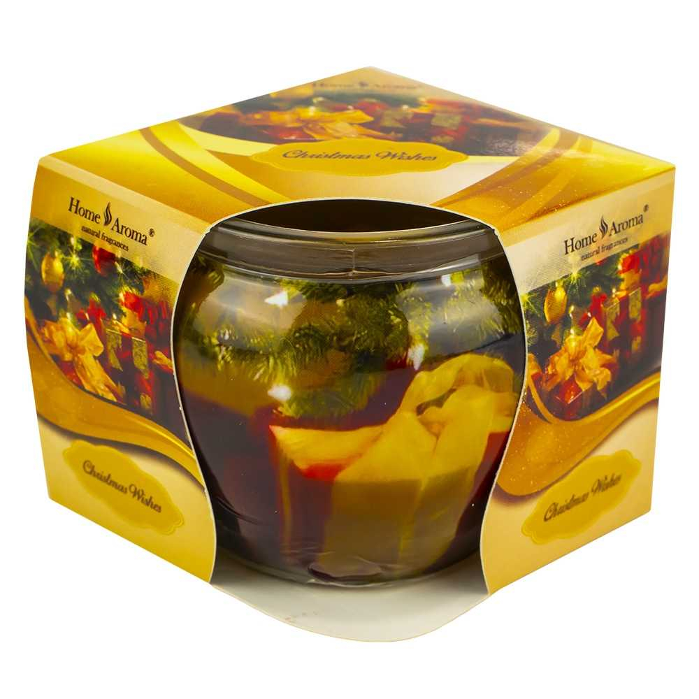 Lumanare parfumata in pahar 205g Christmas Wishes [1]