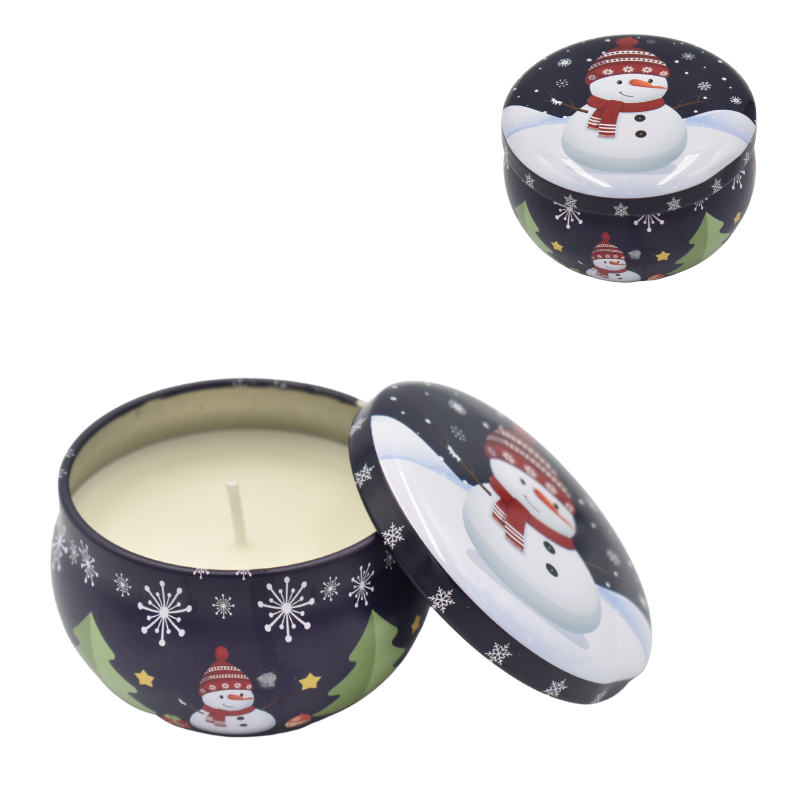 Lumanare parfumata in cutie metalica diverse culori [4]