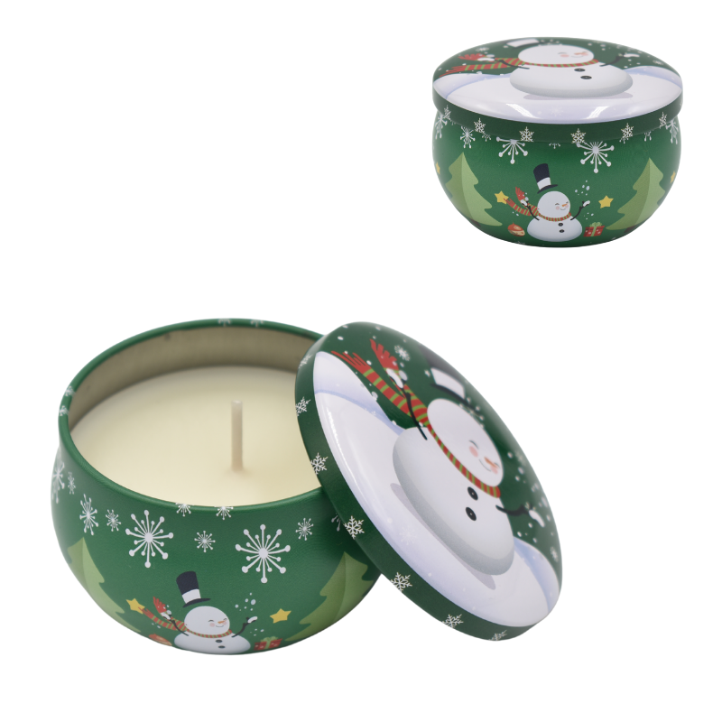 Lumanare parfumata in cutie metalica diverse culori [3]