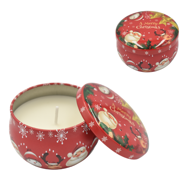 Lumanare parfumata in cutie metalica diverse culori [2]