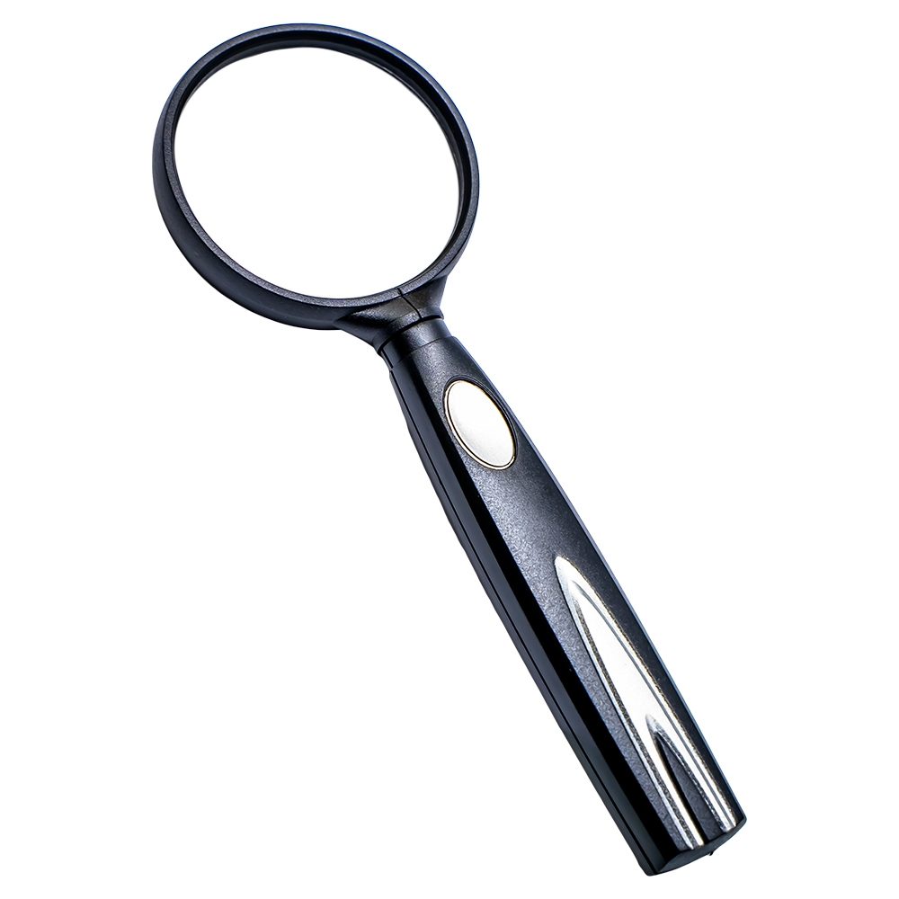 Lupa 50 mm maner ergonomic negru lentila clara [2]