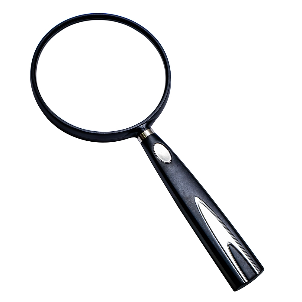 Lupa 90 mm maner ergonomic negru lentila clara [3]