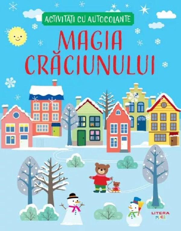 Magia Craciunului. Activitati cu autocolante [1]