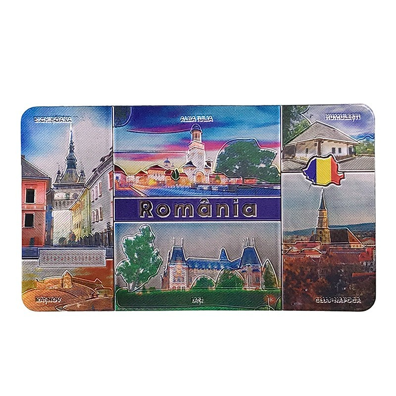 Magnet Romania 12x7 cm modele diferite [4]