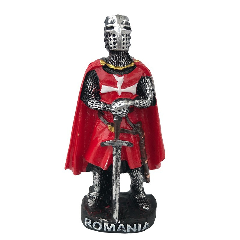 Magnet rasina 4x7 cm Cavaler Romania [2]