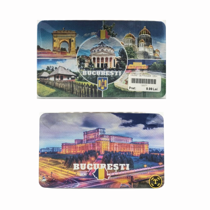 Magnet de frigider Bucuresti 15x7 cm modele diferite [4]