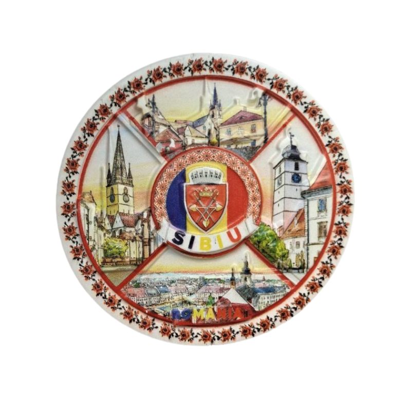 Magnet de frigider suvenir Sibiu [1]