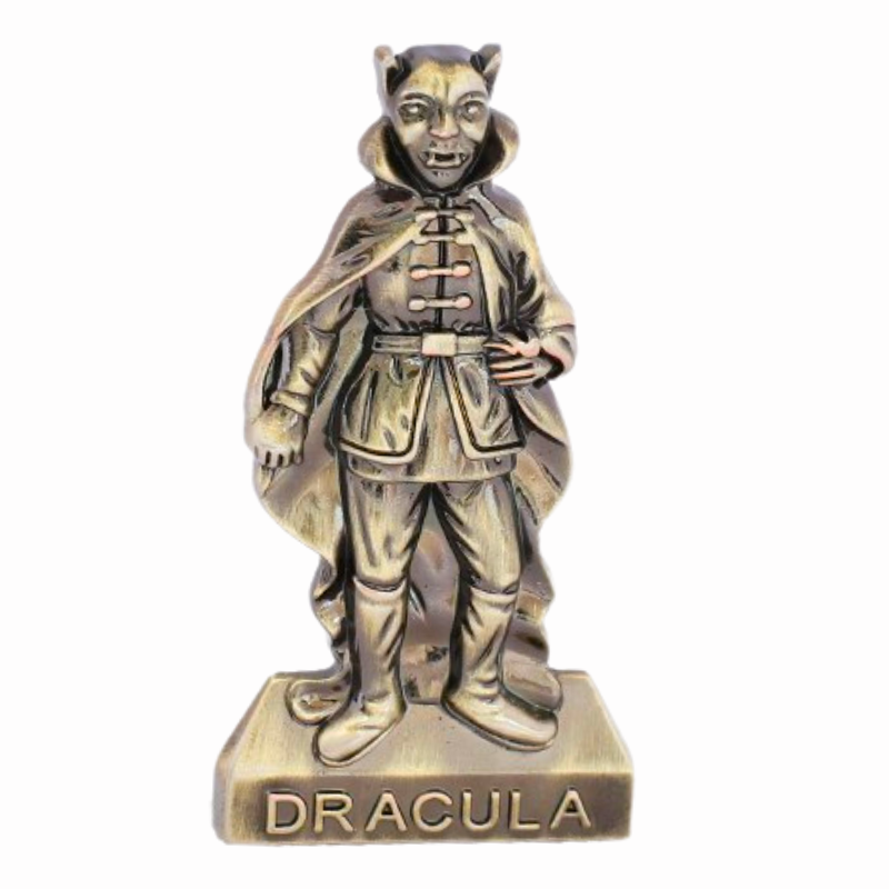 Magnet frigider Dracula cu desfacator metalic 6 cm [2]