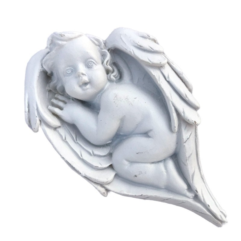 Magnet inger cu aripi din rasina 4x7 cm [3]