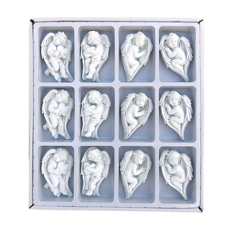 Magnet inger cu aripi din rasina 4x7 cm [7]